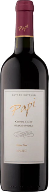 front view of bottle
